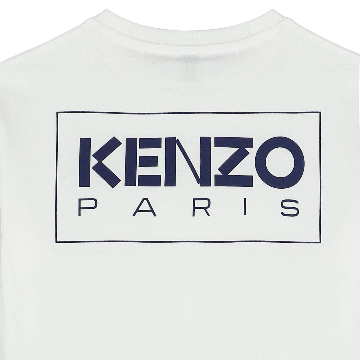 White Logo Long Sleeve Top, 1, hi-res