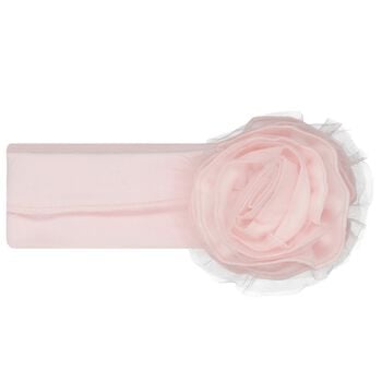 Baby Girls Pink Flower Headband