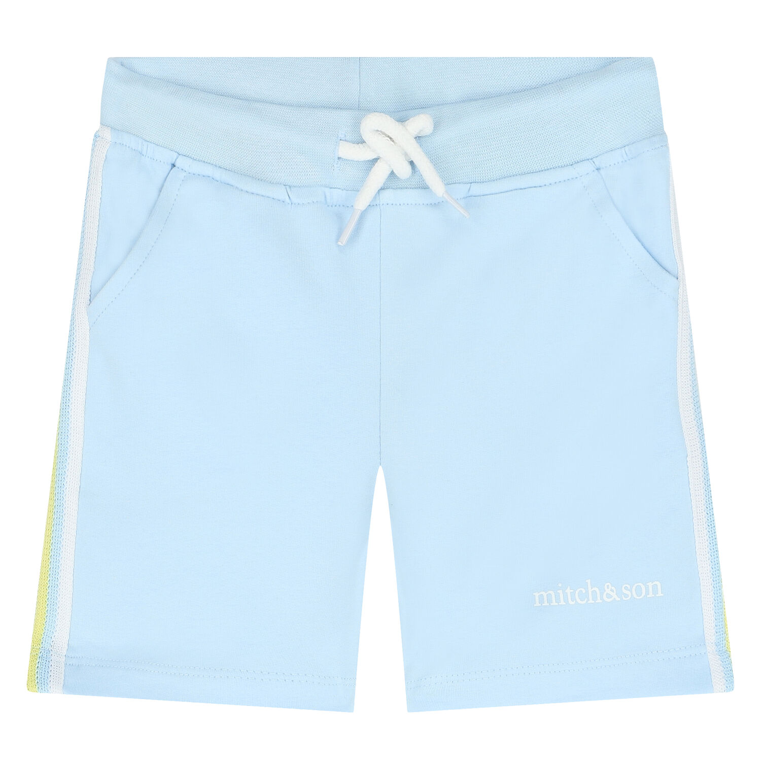 Boys Blue Logo Polo Short Set, 1, hi-res