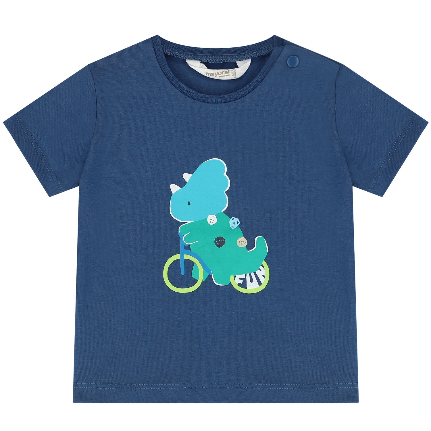 Baby Boys Blue Dinosaur Shorts Set, 1, hi-res