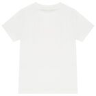 Girls White & Pink Logo T-Shirt, 1, hi-res