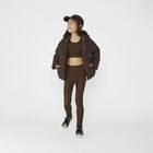 Girls Brown Logo Leggings, 1, hi-res