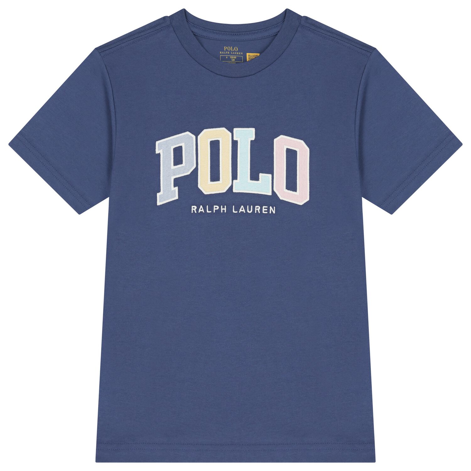 Boys Blue Logo T-Shirt, 1, hi-res