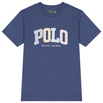 Boys Blue Logo T-Shirt