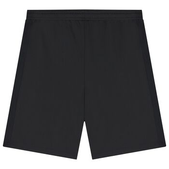 Boys Black Logo Shorts