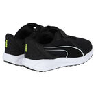 Boys Black Twitch Runner AC Trainers, 1, hi-res