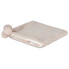 Beige & White Faux Fur Baby Blanket, 2, hi-res