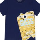 Boys Navy Logo T-Shirt, 3, hi-res