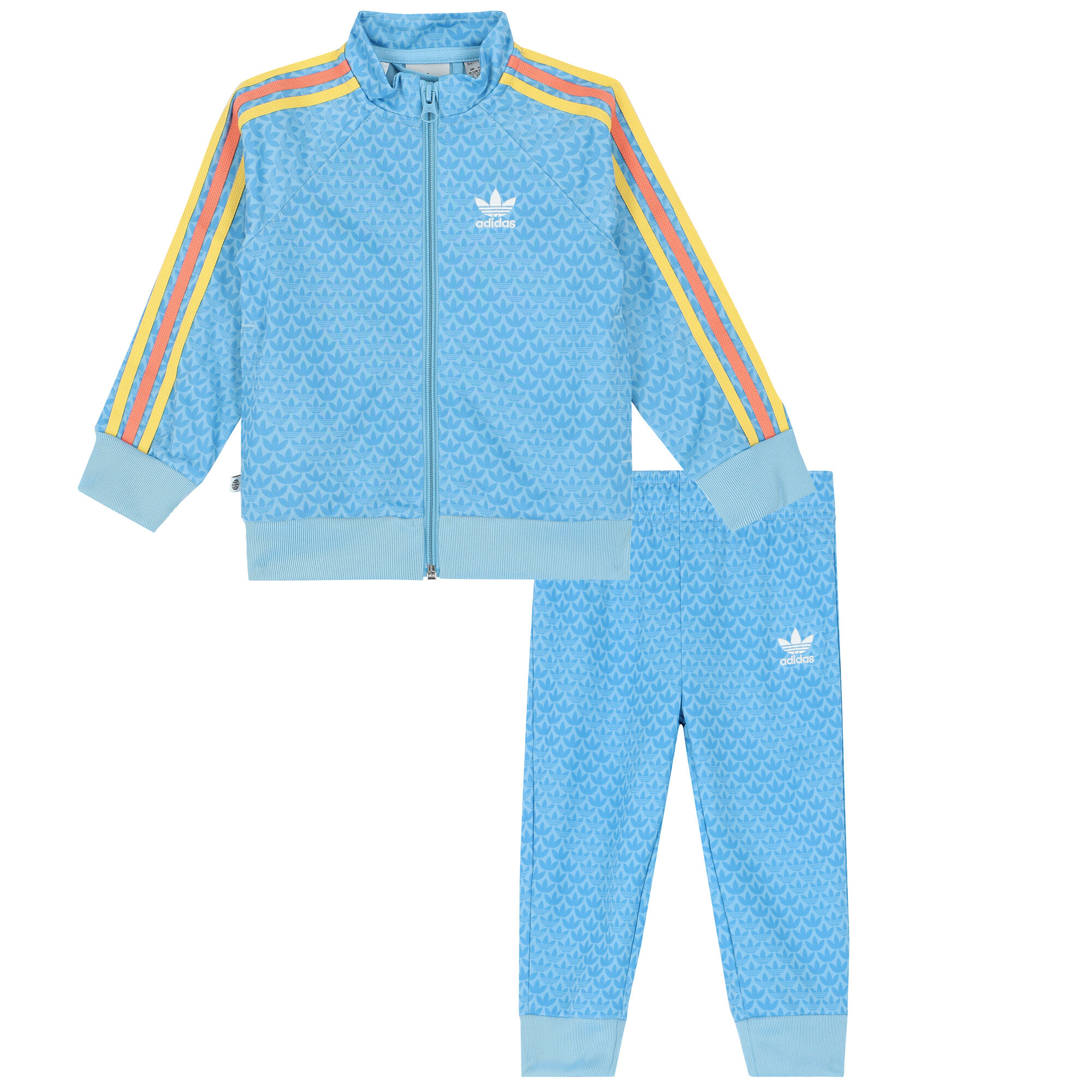 Pale blue adidas tracksuit shop
