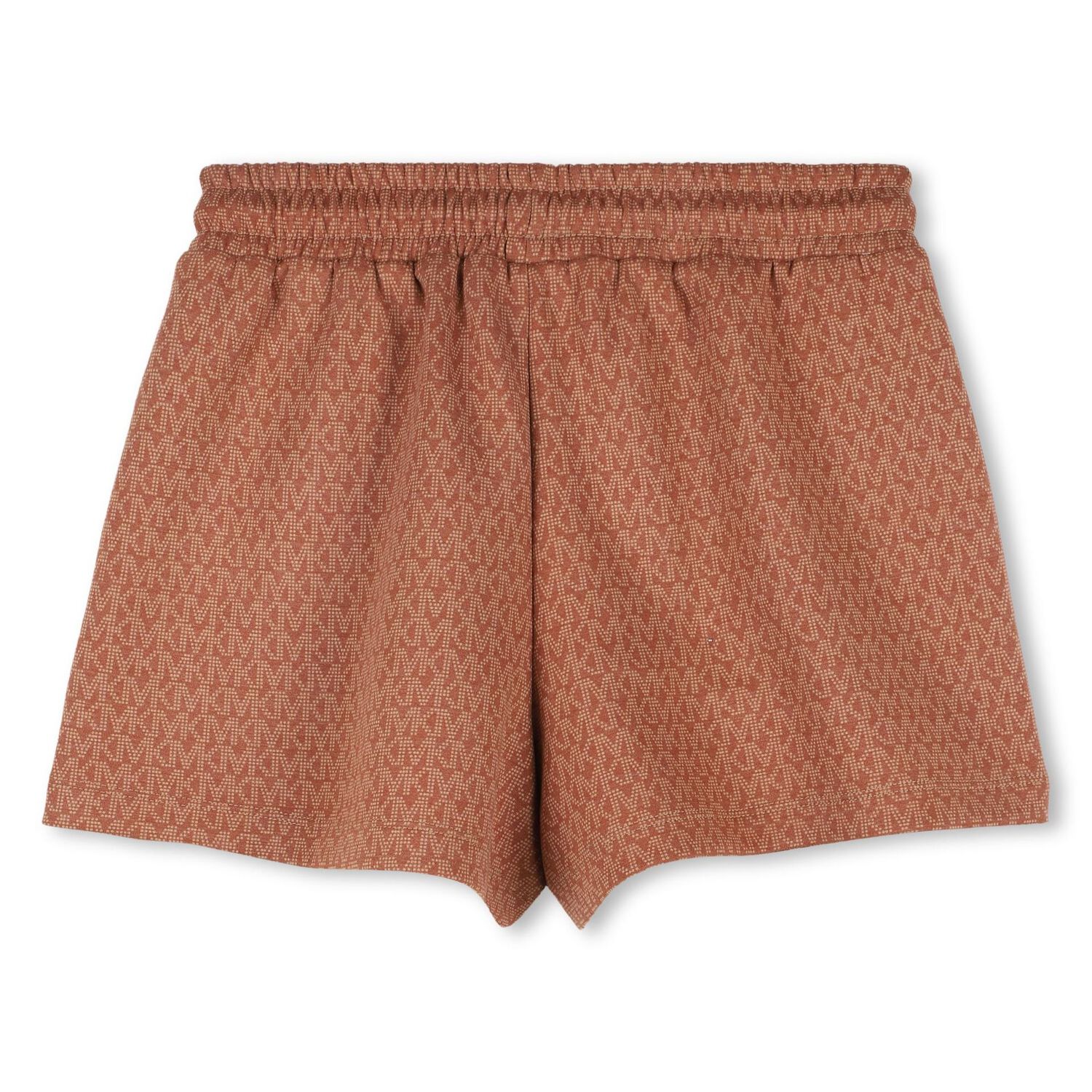 Girls Brown Logo Shorts, 1, hi-res