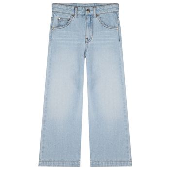 Girls Mini Me Blue Denim Jeans 