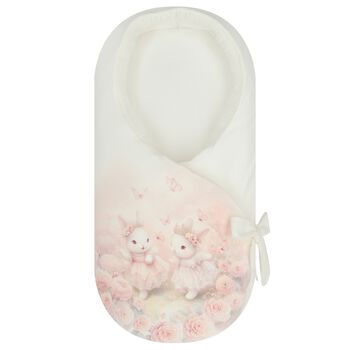 Baby Girls Ivory Bunnies Nest