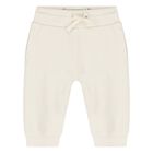 Younger Boys Beige & Black Tracksuit, 1, hi-res