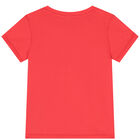 Girls Pink Logo T-Shirt, 3, hi-res