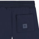 Boys Navy Blue Shorts, 4, hi-res