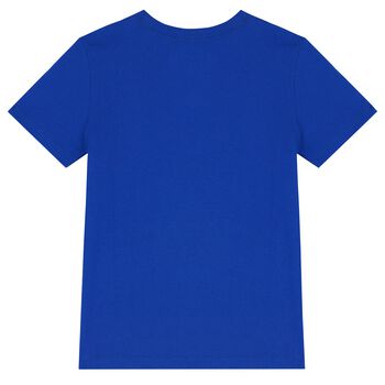 Boys Blue Logo T-Shirt