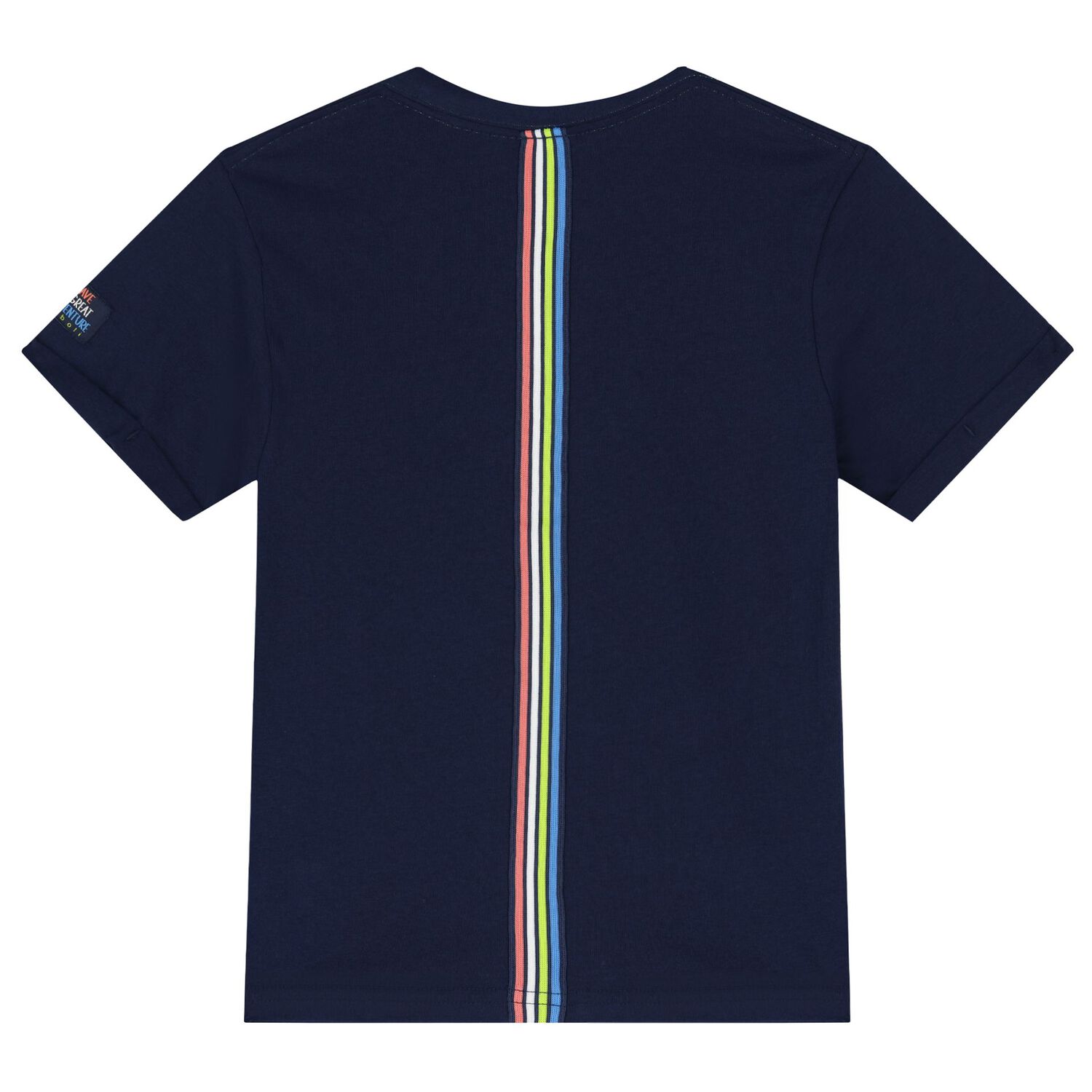 Boys Navy Blue T-Shirt, 1, hi-res