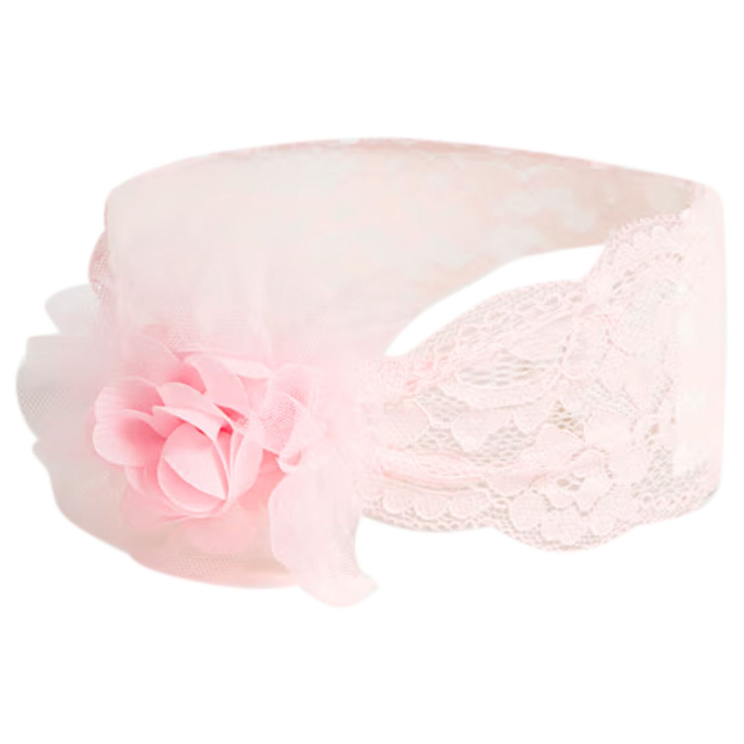 Baby Girls Pink Headband & Socks Set, 3, hi-res