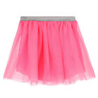 Girls Pink Tulle Skirt, 1, hi-res