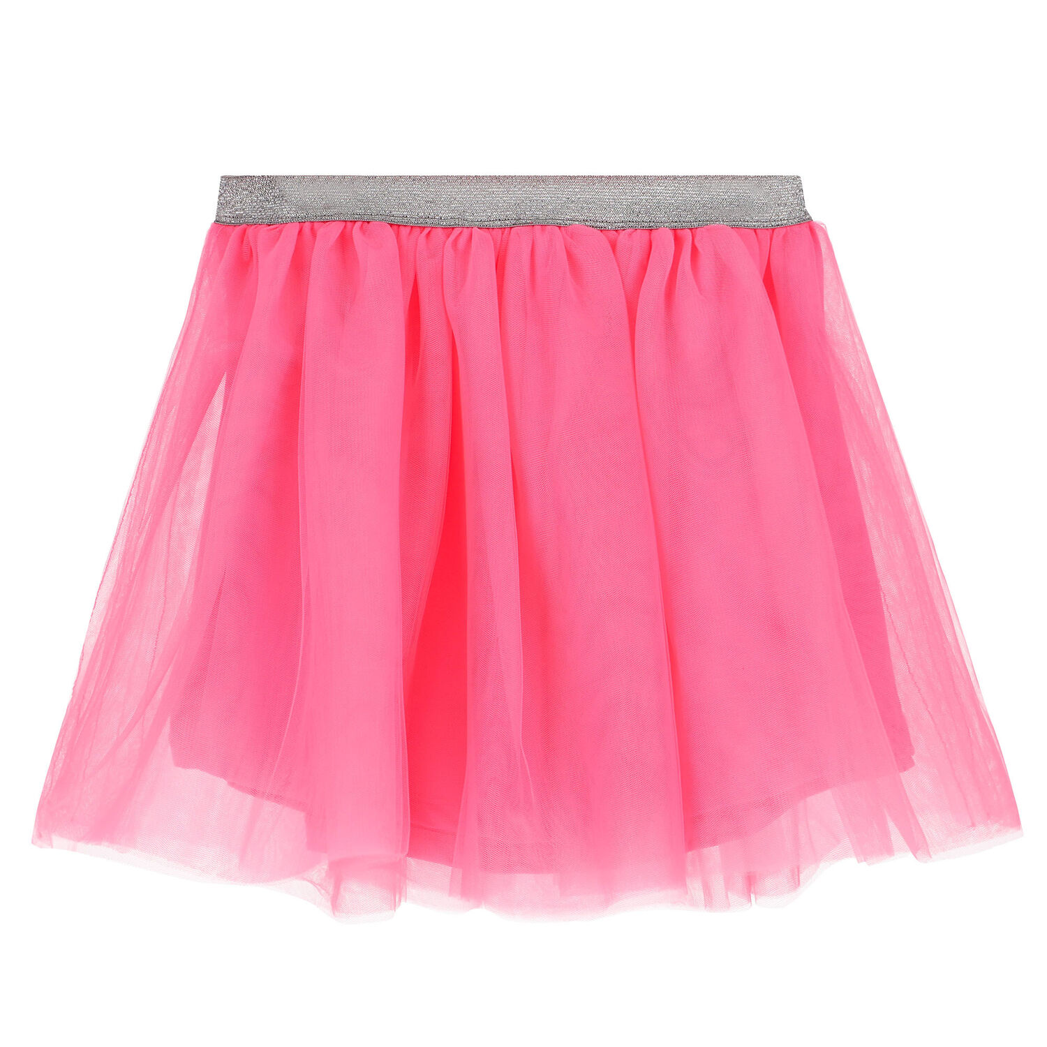 Girls Pink Tulle Skirt, 1, hi-res