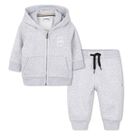 Younger Boys Grey Logo Tracksuit, 2, hi-res