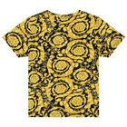 Boys Black & Gold Barocco T-Shirt, 1, hi-res