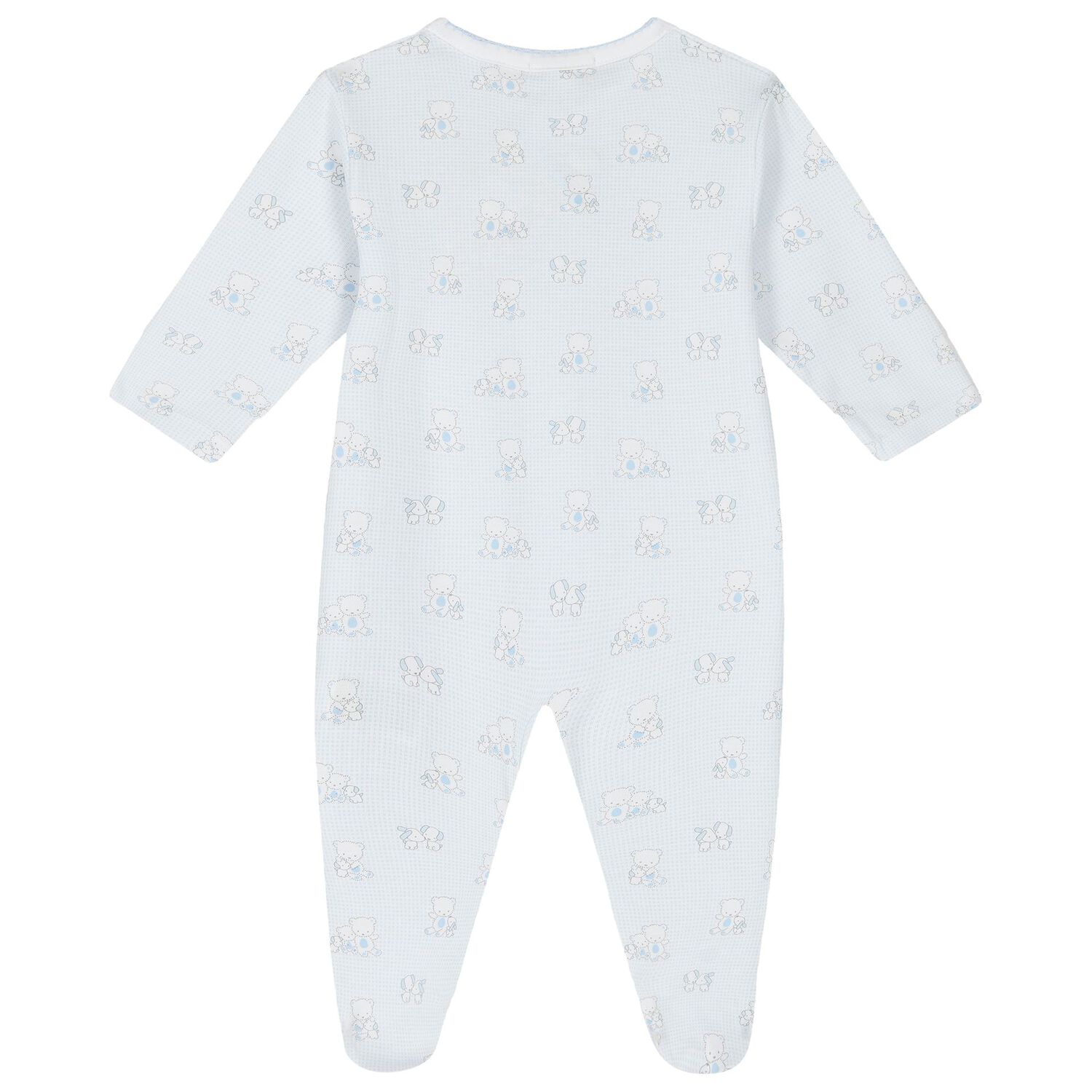 Baby Boys Blue Bear Besties Babygrow, 1, hi-res