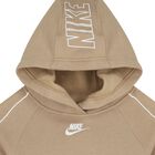 Boys Beige Swoosh Logo Tracksuit, 2, hi-res