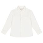Boys White Shirt, 1, hi-res