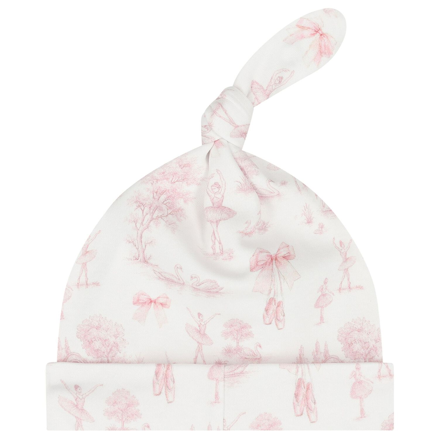 Baby Girls White & Pink Swan Babygrow Gift Set , 1, hi-res