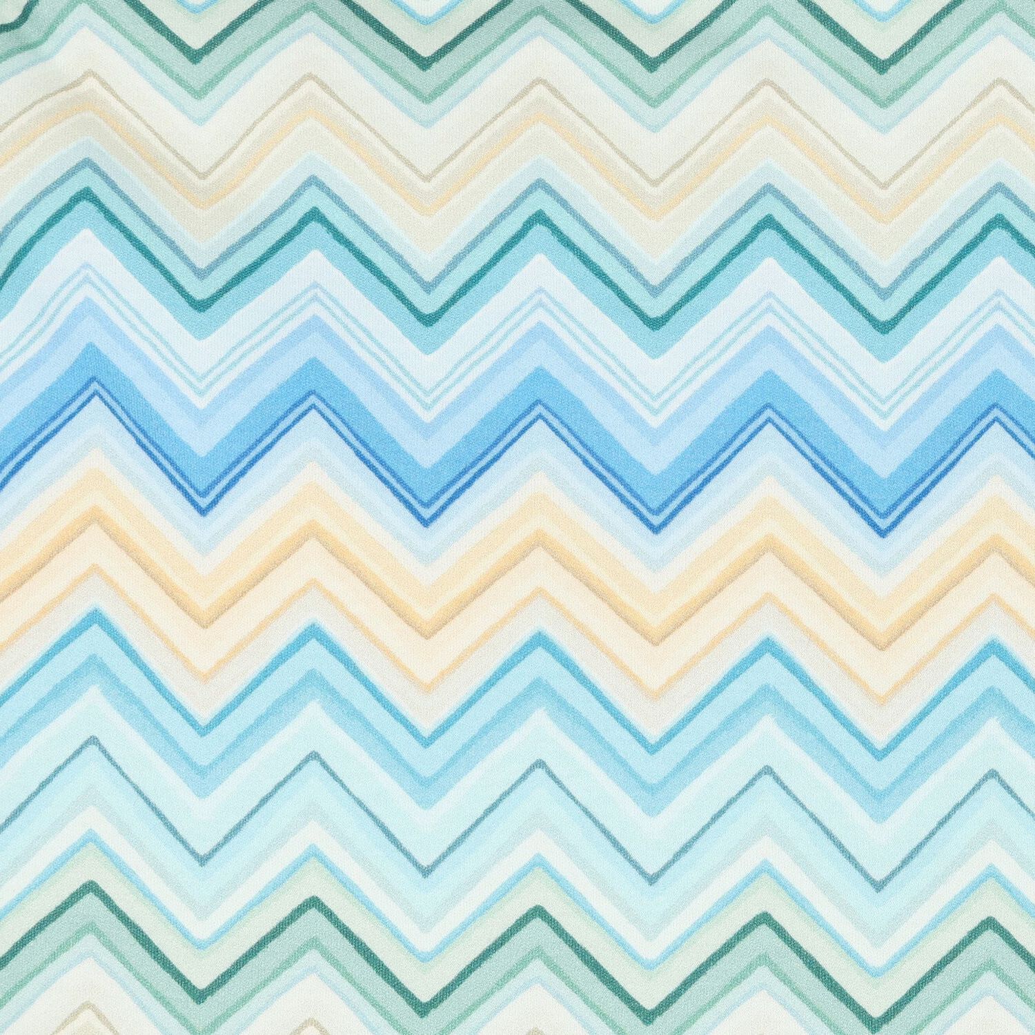 Blue & Yellow Zig Zag Baby Nest, 1, hi-res