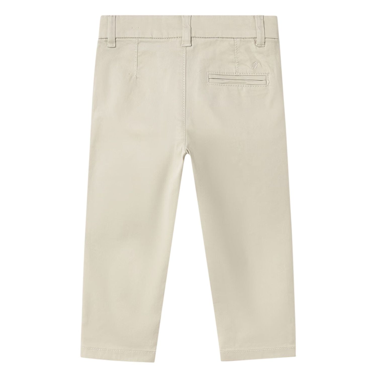 Younger Boys Beige Chino Trousers, 1, hi-res image number null