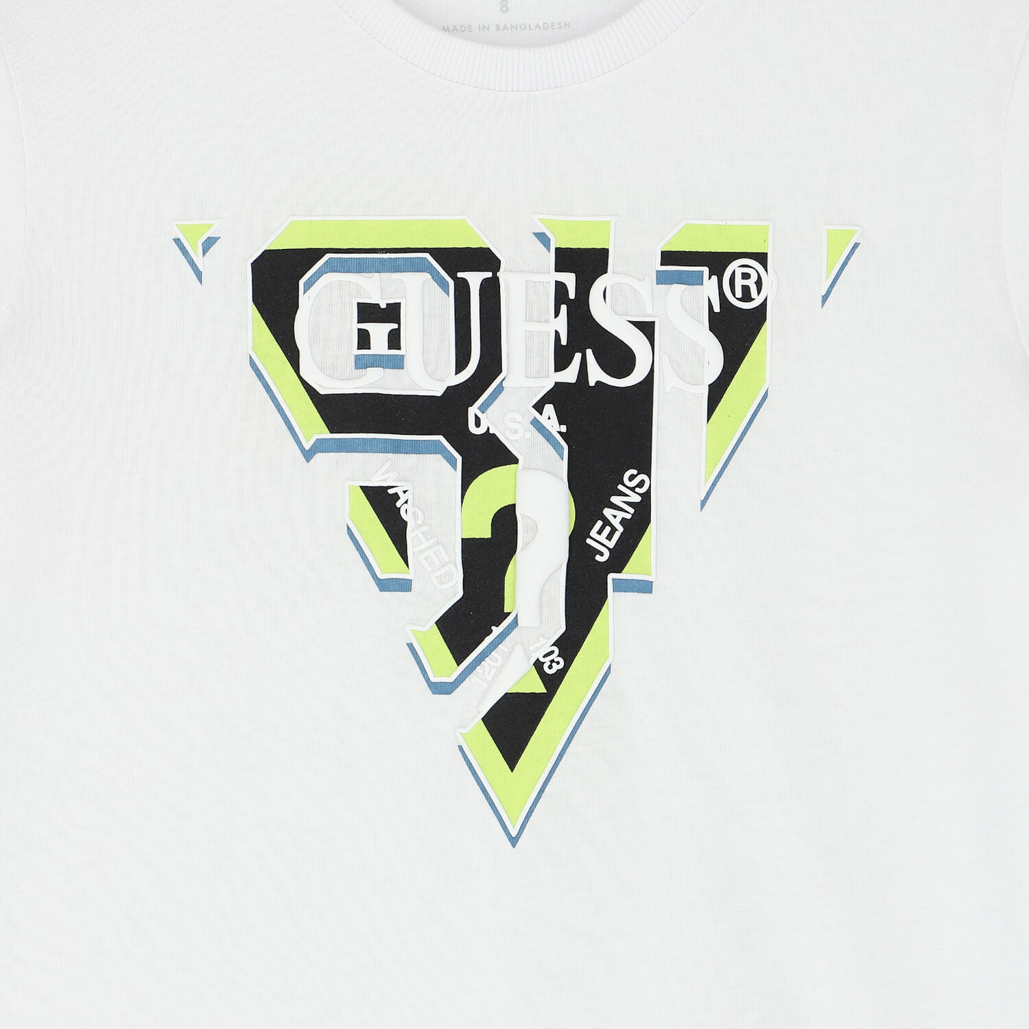 Boys Orange Logo T-Shirt, 3, hi-res