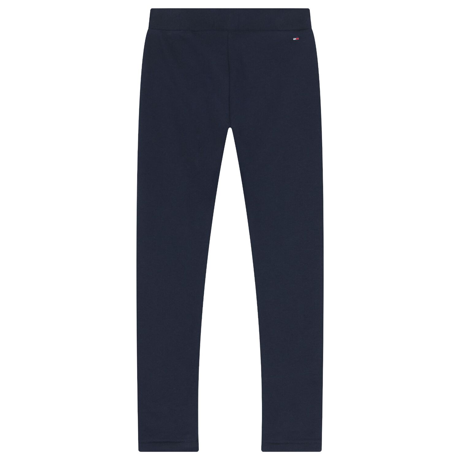 Girls Navy Blue Logo Leggings, 1, hi-res