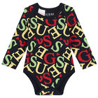 Baby Boys Grey & Black Logo Gift Set, 1, hi-res