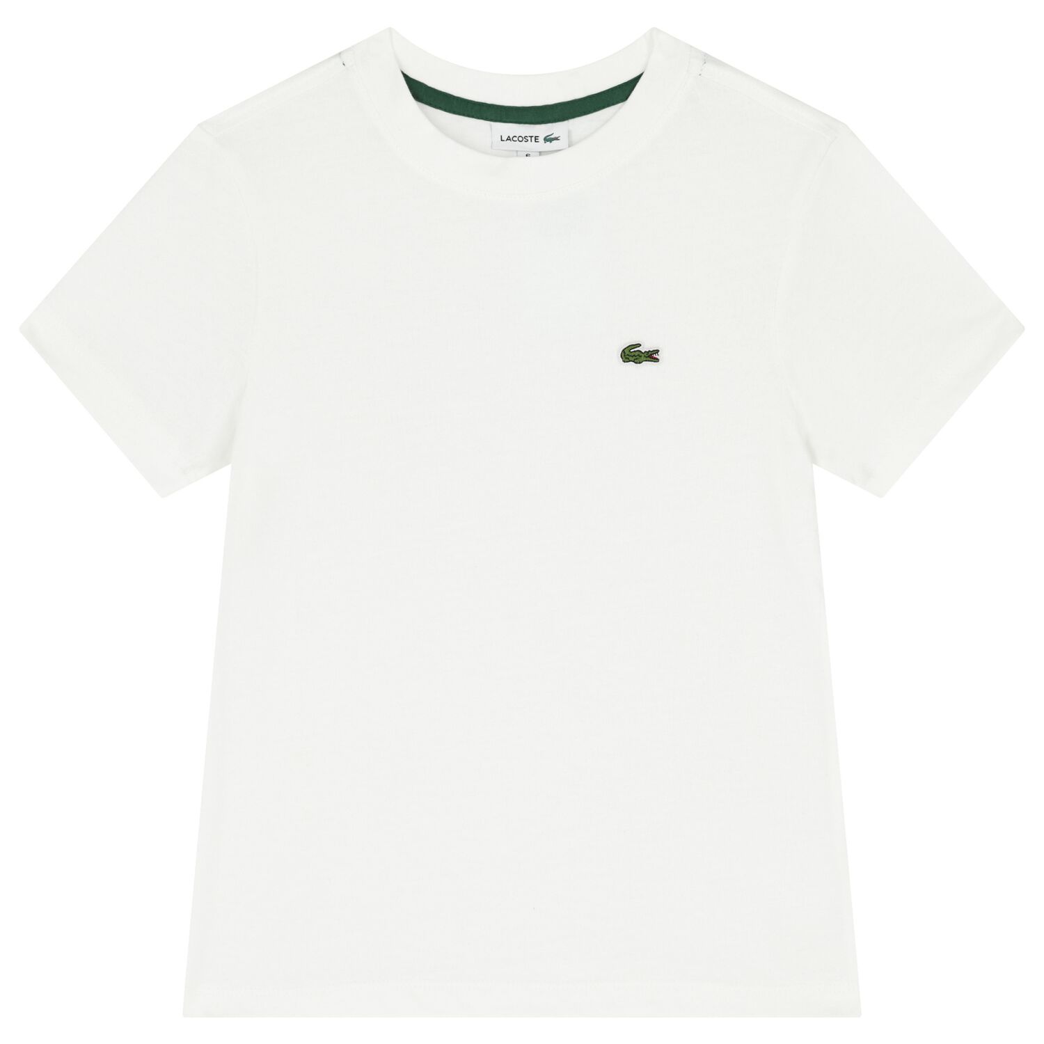 Boys White Logo T-Shirt, 1, hi-res