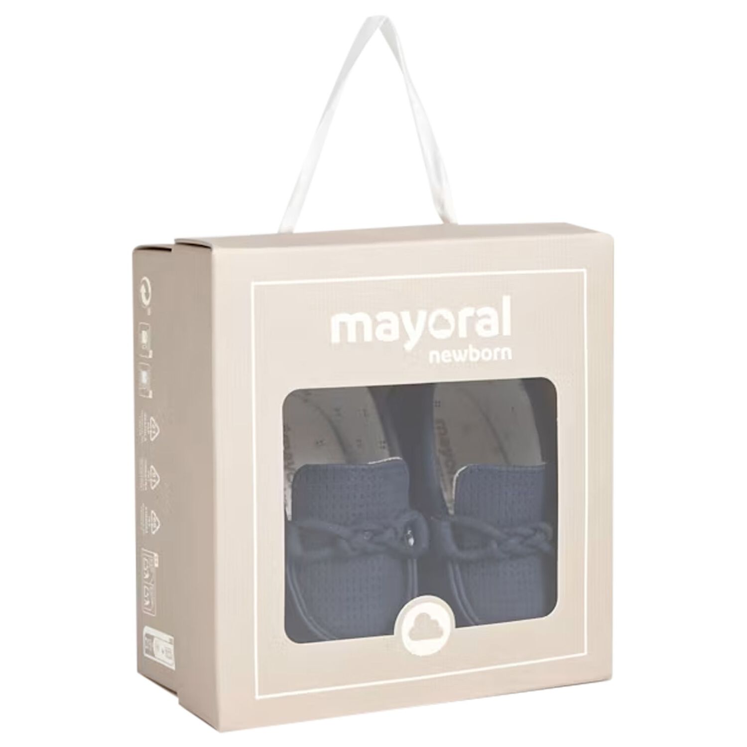 Baby Boys Navy Blue Leather Pre Walker Moccasins, 3, hi-res