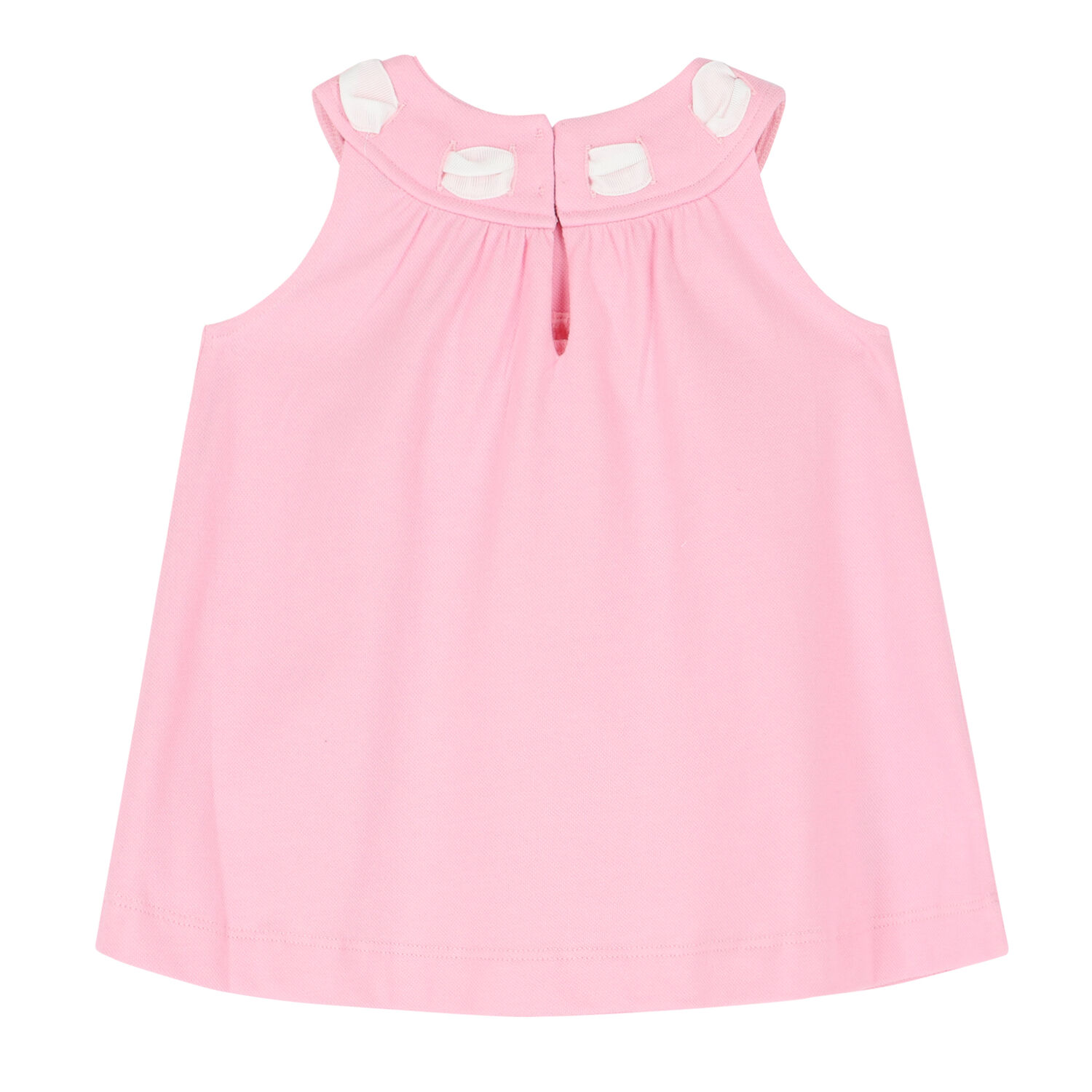 Younger Girls Pink Floral Dress, 2, hi-res image number null