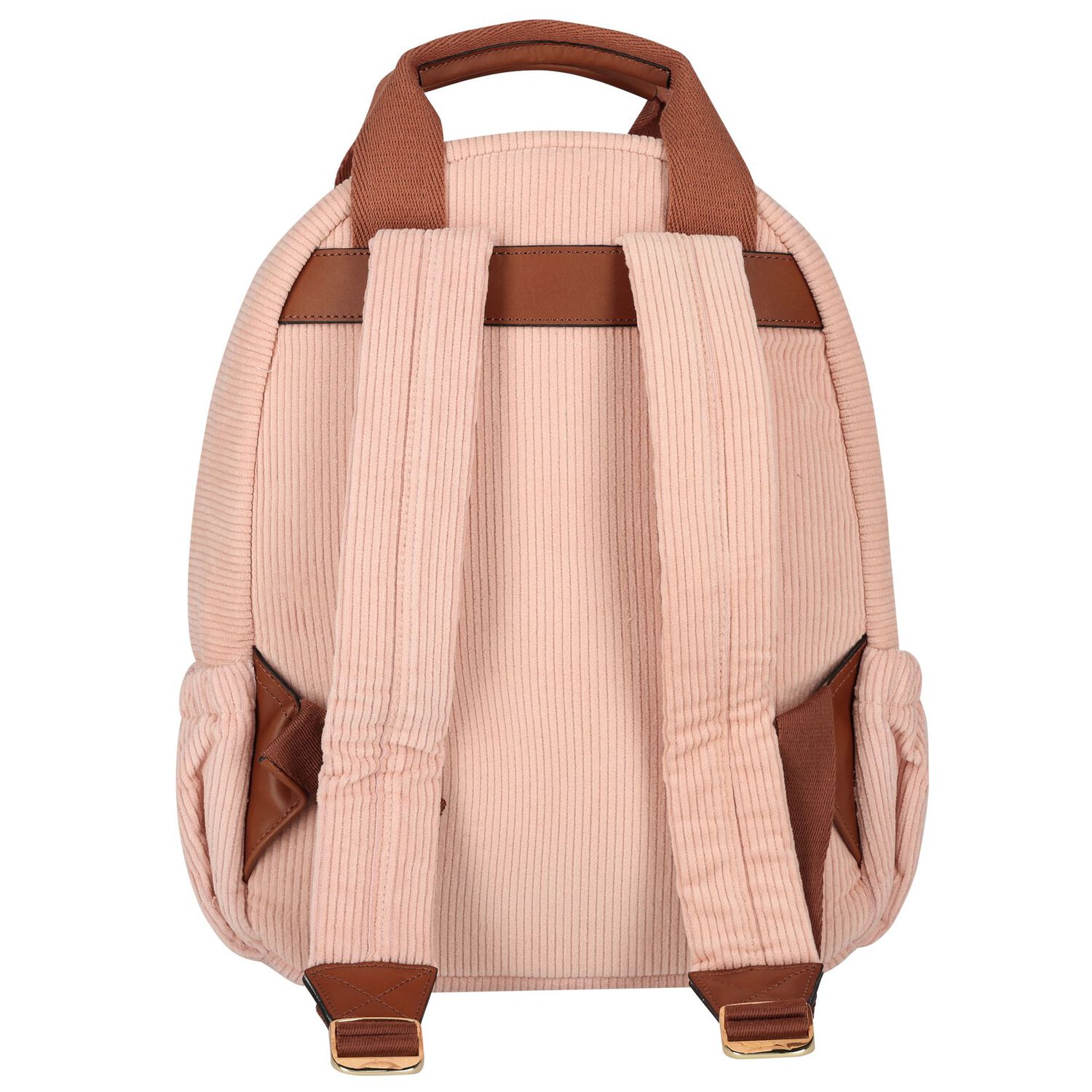 Girls Pink Logo Backpack, 1, hi-res