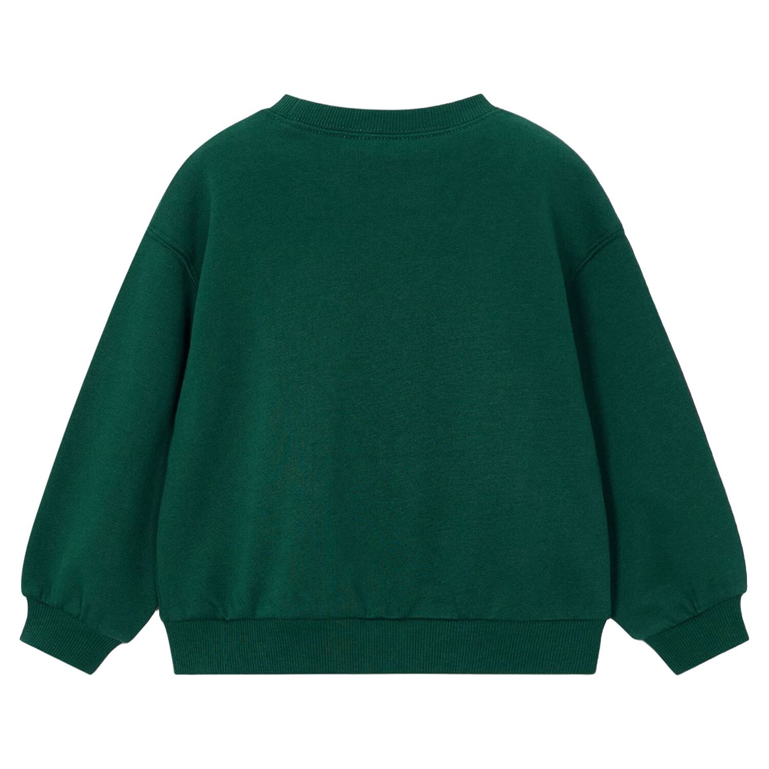 Girls Green Handbag Motif Sweatshirt, 1, hi-res