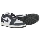 Grey & White Air Jordan 1 Low Trainers, 8, hi-res