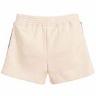 Girls Pale Pink Shorts, 1, hi-res