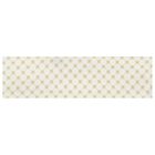 Baby Girls Ivory & Gold Logo Headband, 1, hi-res