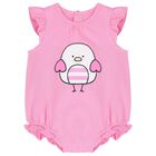 Baby Girls Pink Bodysuits ( 3-Pack ), 1, hi-res