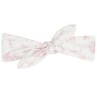 Baby Girls White & Pink Swan Bow Headband, 1, hi-res