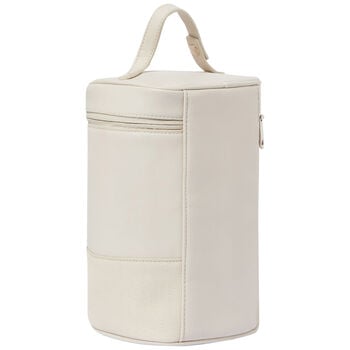 Beige Insulated Bottle Bag