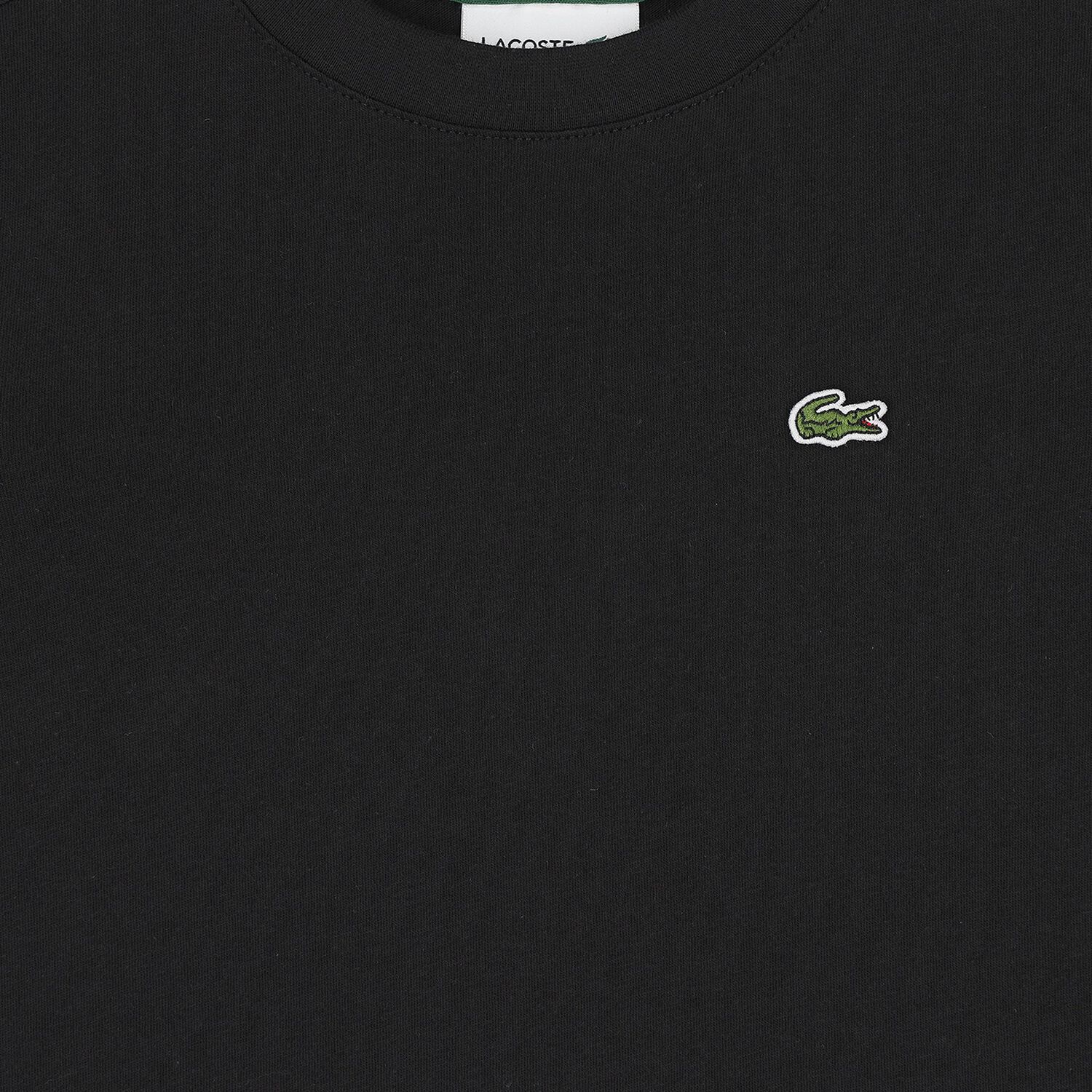 Boys Black Logo T-Shirt, 3, hi-res