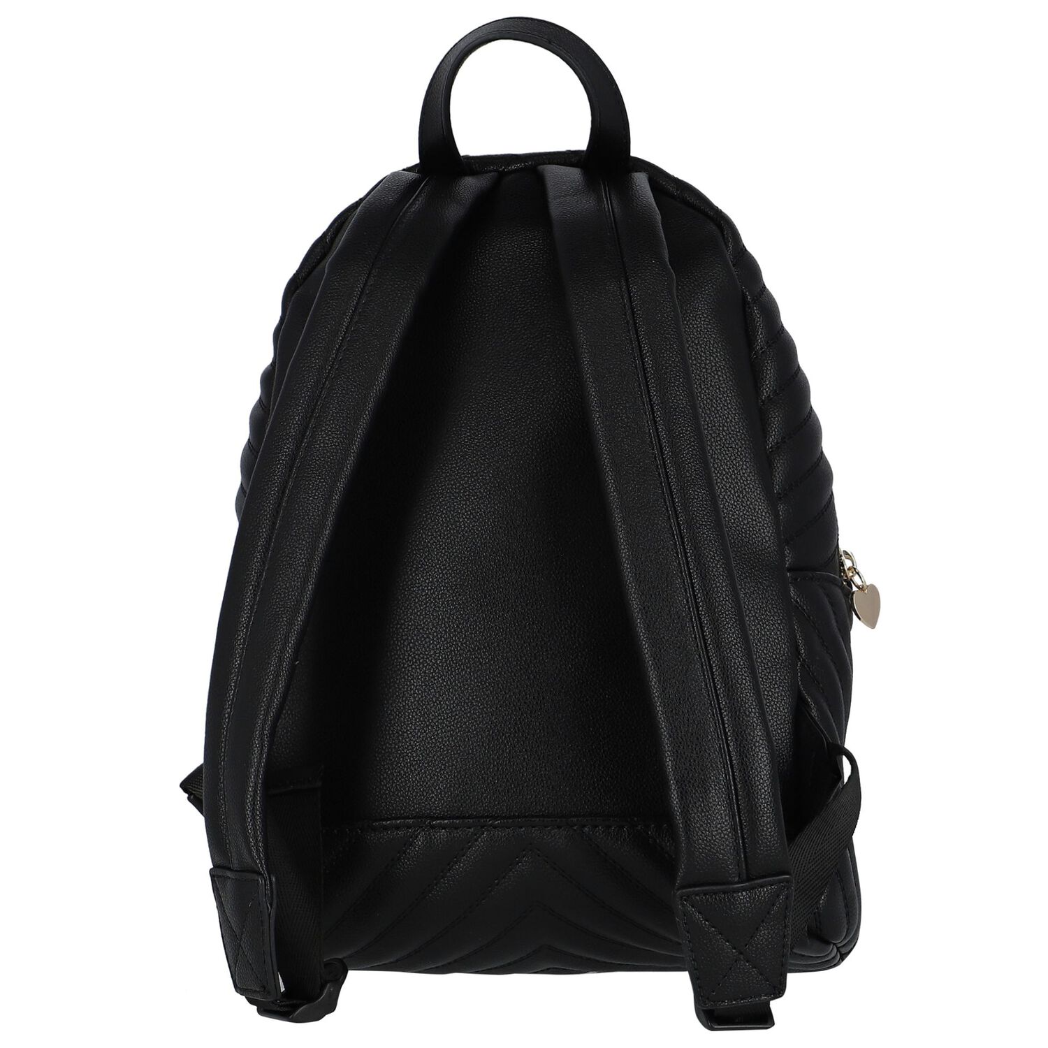 Girls Black Logo Backpack, 3, hi-res