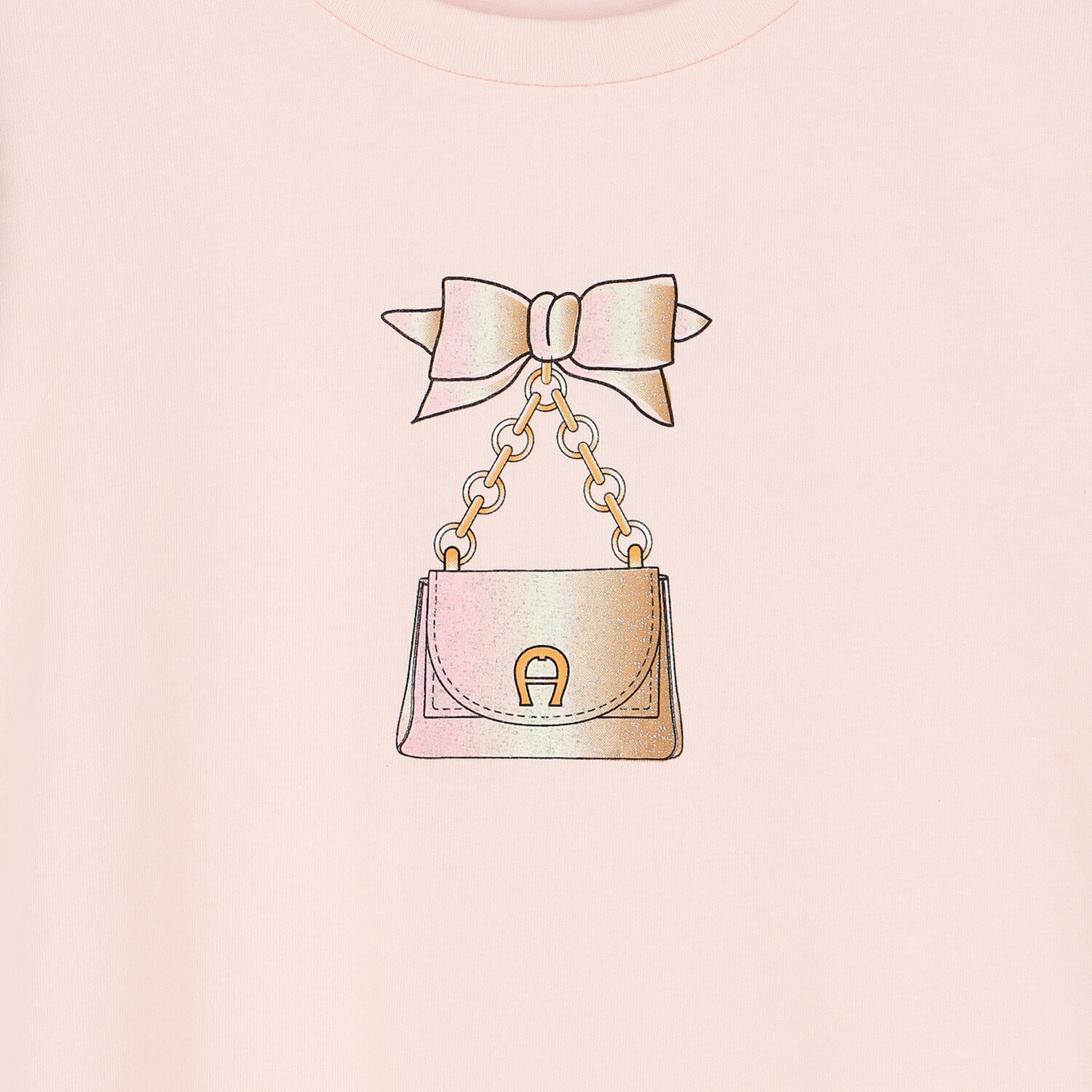 Girls Pink Logo Dress, 1, hi-res