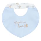 Baby Boys Blue Romper Gift Set, 2, hi-res